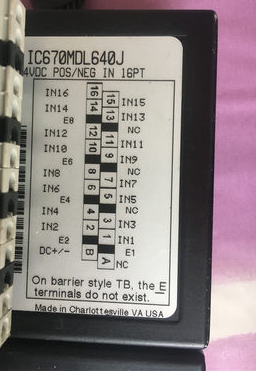 GE IC670MDL640模块